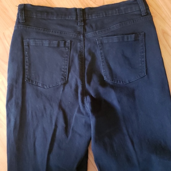 Gloria Vanderbilt Amanda fit black jeans - Picture 6 of 7